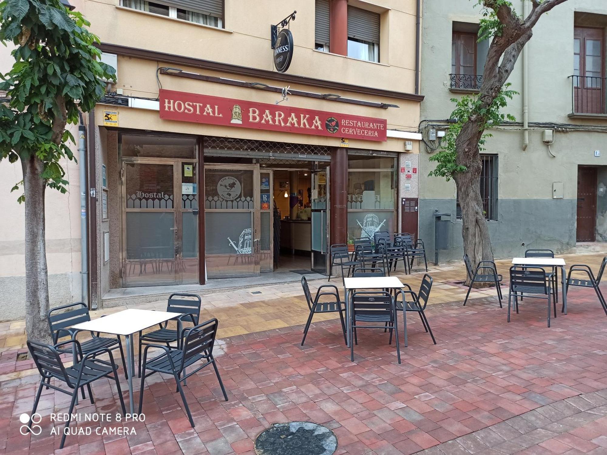 Hostal Restaurante Baraka Alagón Zewnętrze zdjęcie